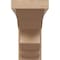 Ekena Millwork 5"W x 15"D x 10"H Classic Sheridan Rough Cedar Woodgrain TimberThane Corbel, Primed Tan CORUR05X15X10SHERCPR - alternate 4
